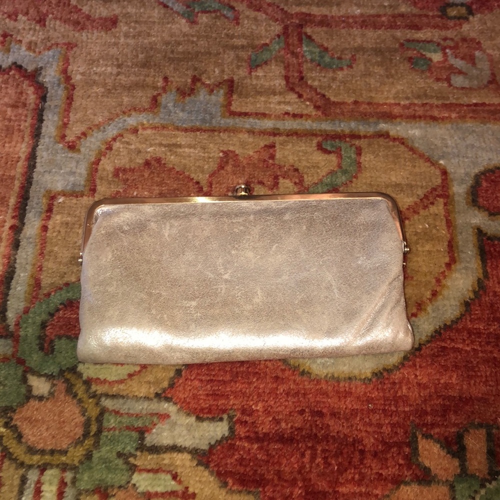 Gold HOBO wallet